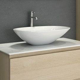 Semi recessed Basins 