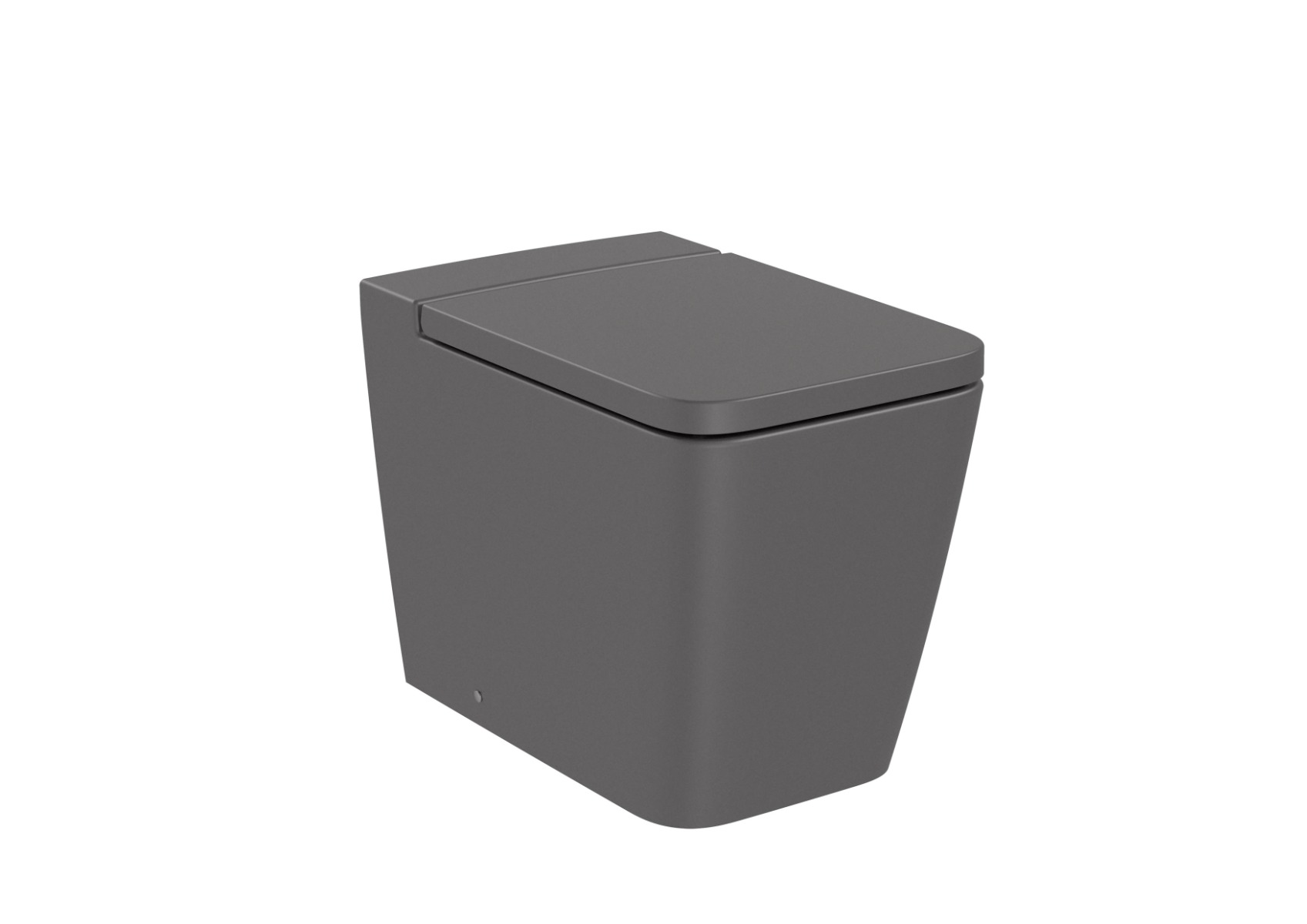 SQUARE - Back to wall single floorstanding Rimless WC ONYX