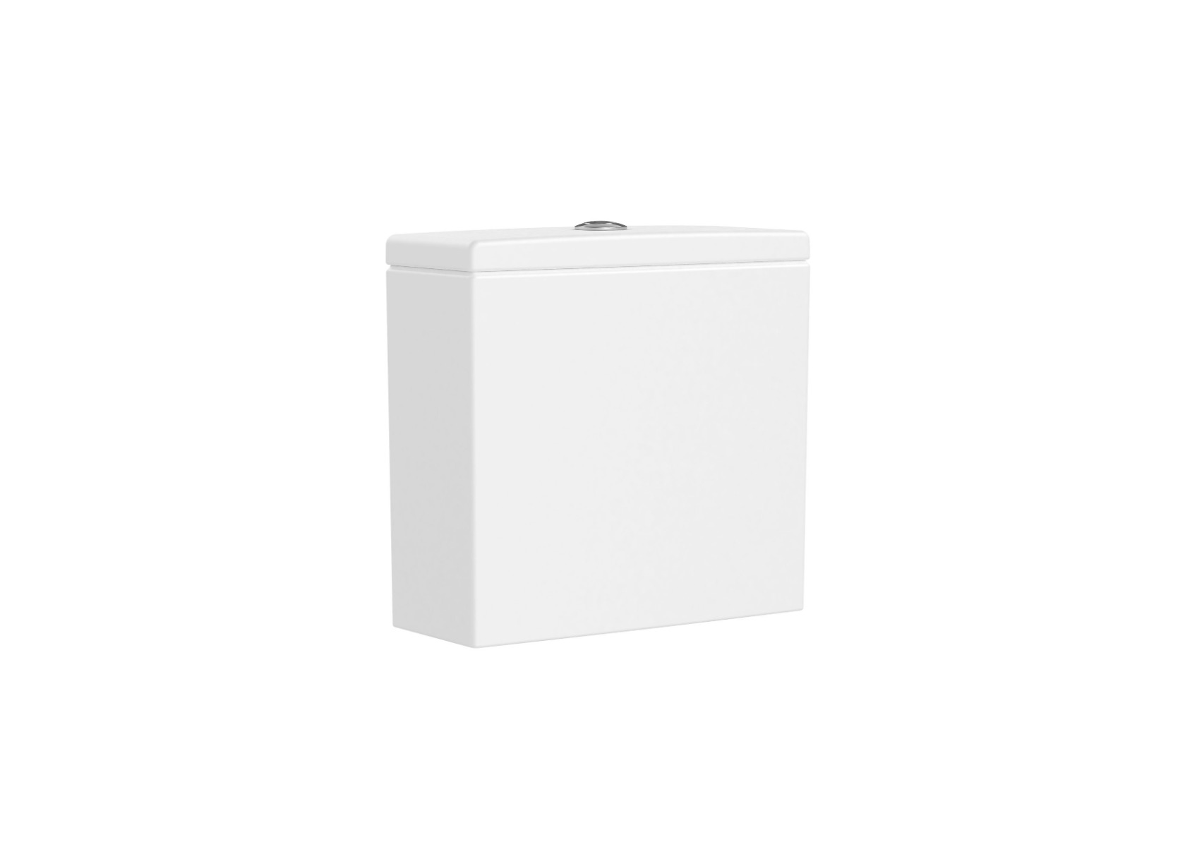 Dual flush 4,5/3L WC cistern with bottom inlet MATT WHITE