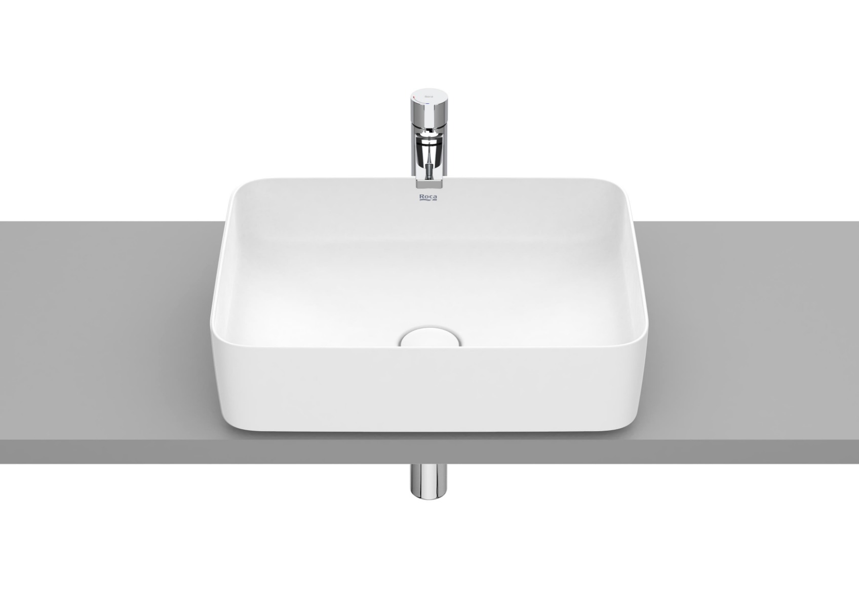 SQUARE - Over countertop FINECERAMIC basin A327530620