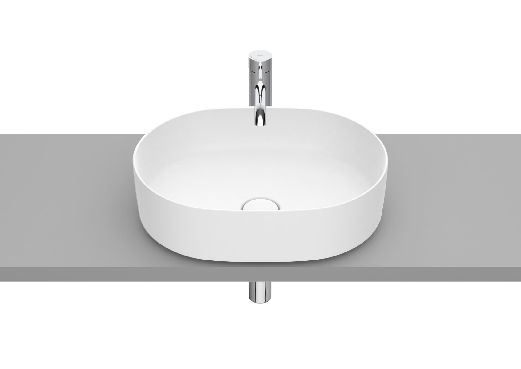 ROUND - Over countertop FINECERAMIC basin A327520620