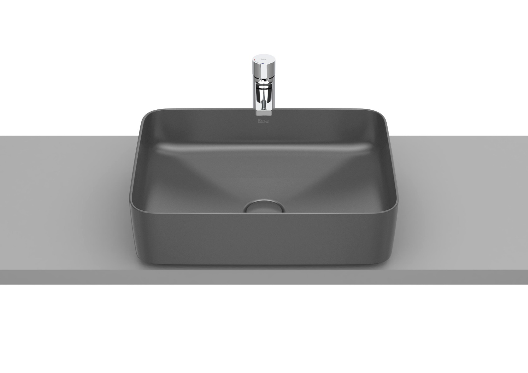 SQUARE - Over countertop FINECERAMIC basin A327530640