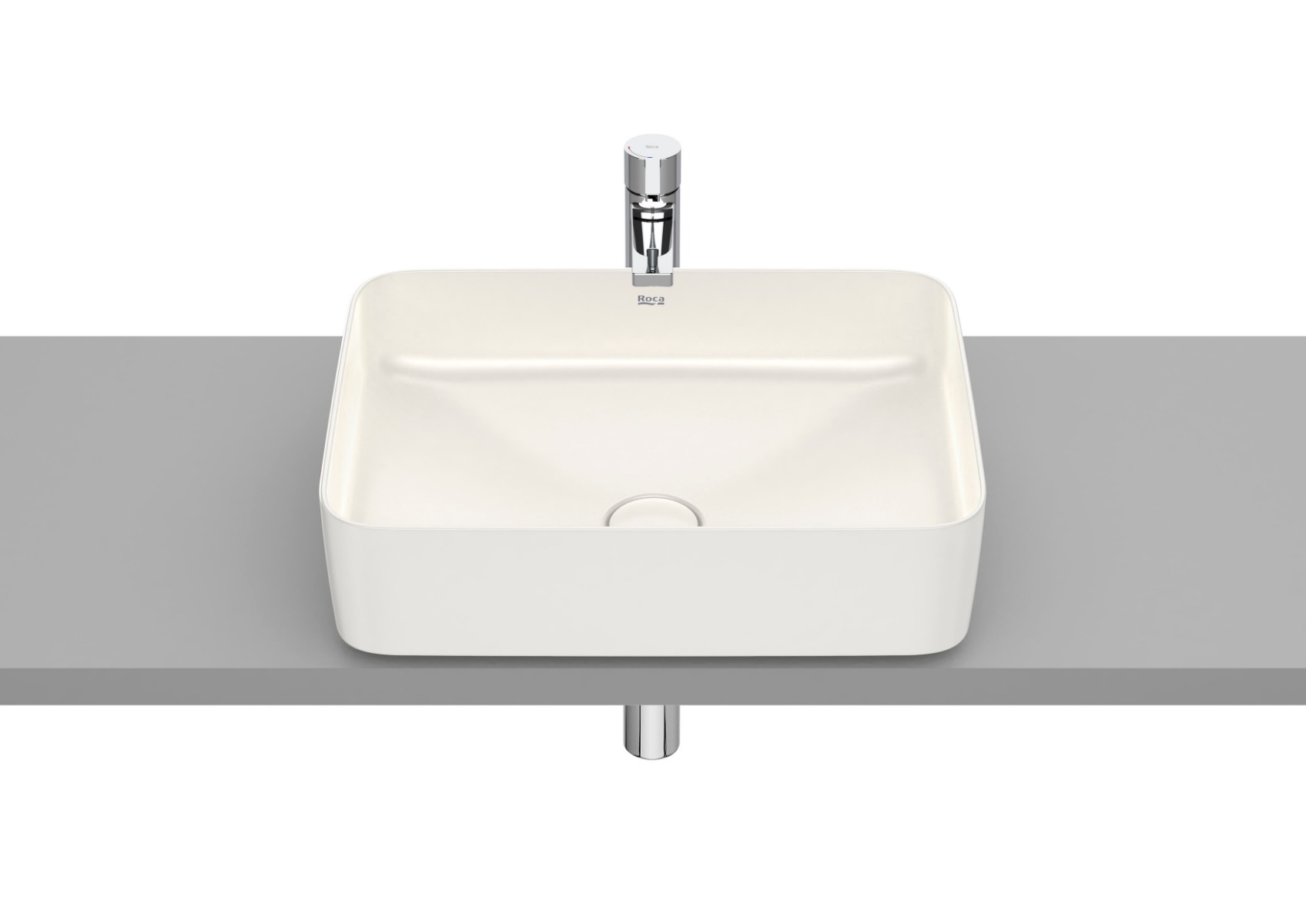 SQUARE - Over countertop FINECERAMIC basin A327530650