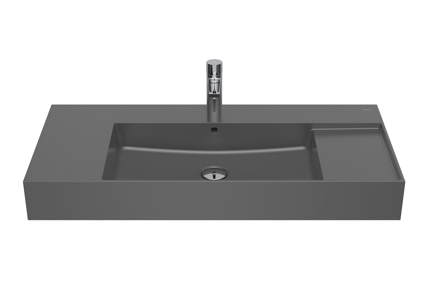 Roca- FINECERAMIC® wall-hung or vanity vitreous china basin-ONYX