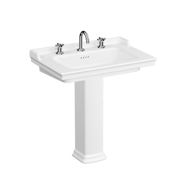 VITRA SERENADA PEDESTAL WHITE