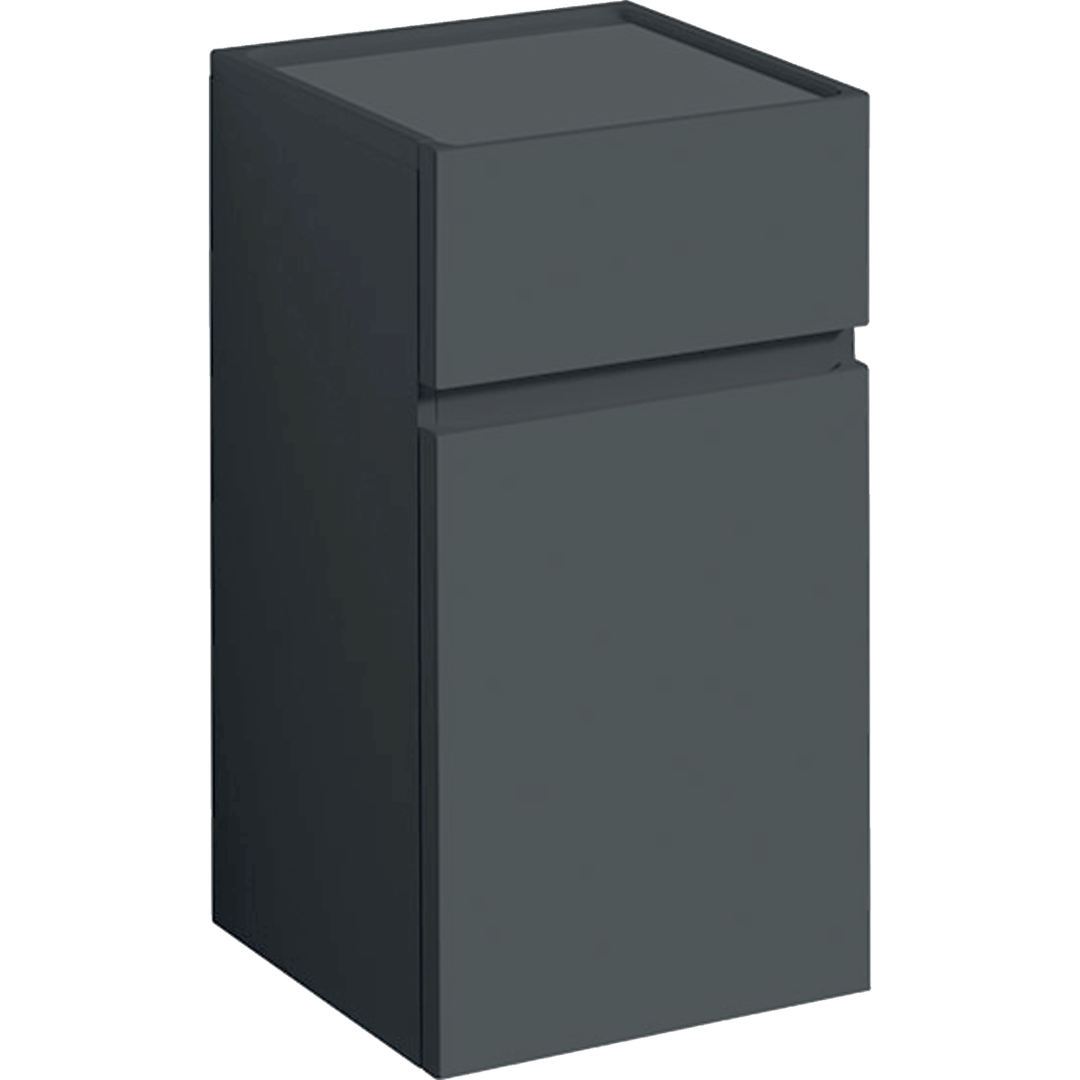 Renova Plan cabinet with one door, one drawer - Lava