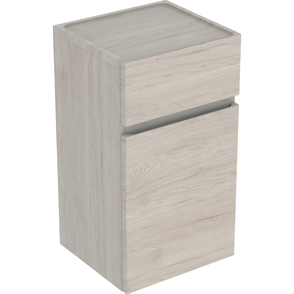 Renova Plan cabinet with one door, one drawer - Light hickory