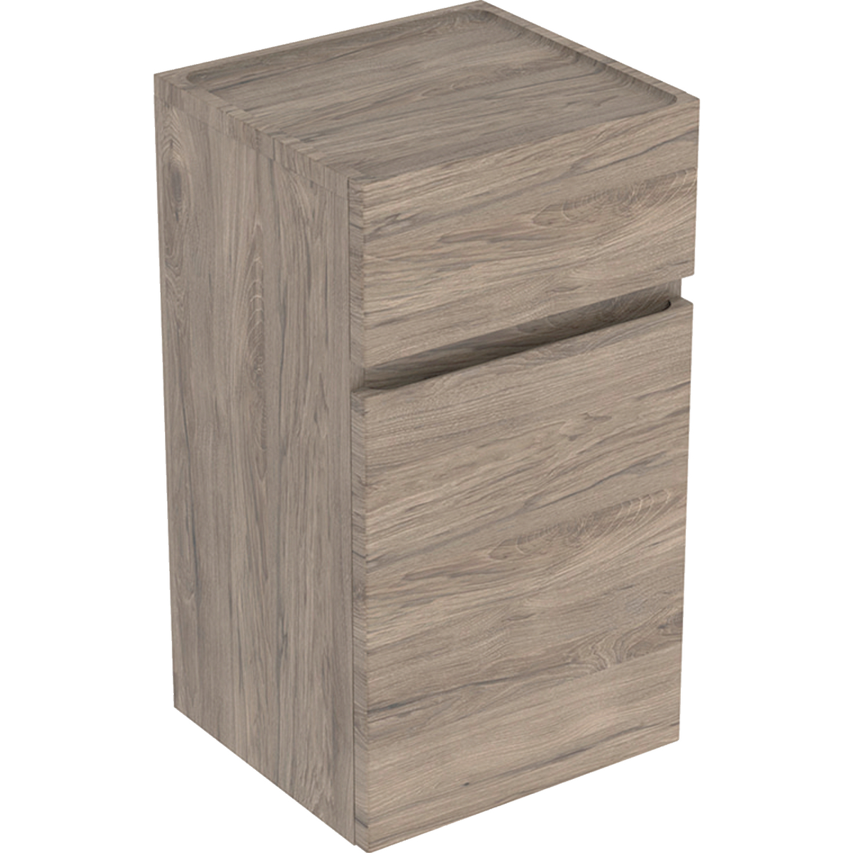 Renova Plan cabinet with one door, one drawer - Hickory