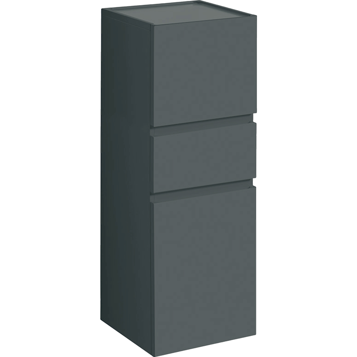 Renova Plan medium cabinet with two doors,1 drawer - Lava