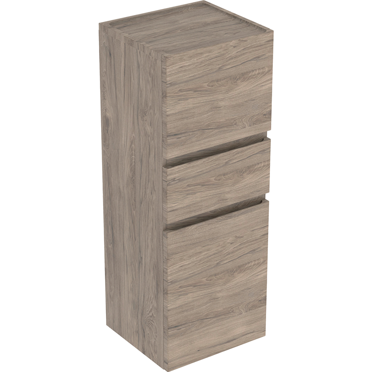 Renova Plan medium cabinet with two doors,1 drawer - Hickory