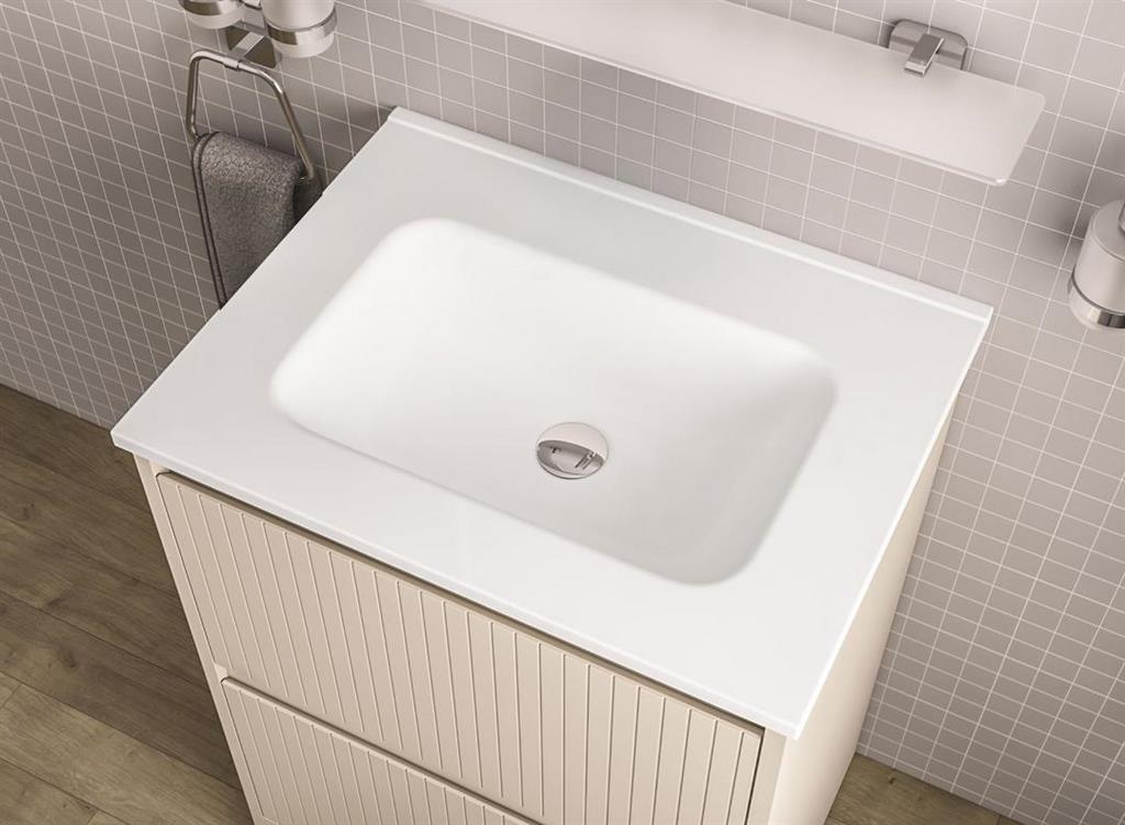 Universal 500 Round Ceramic Basin No Tap Holes