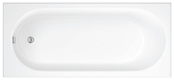 Cascade Se Single Ended Bath With NTH 1800X800mm