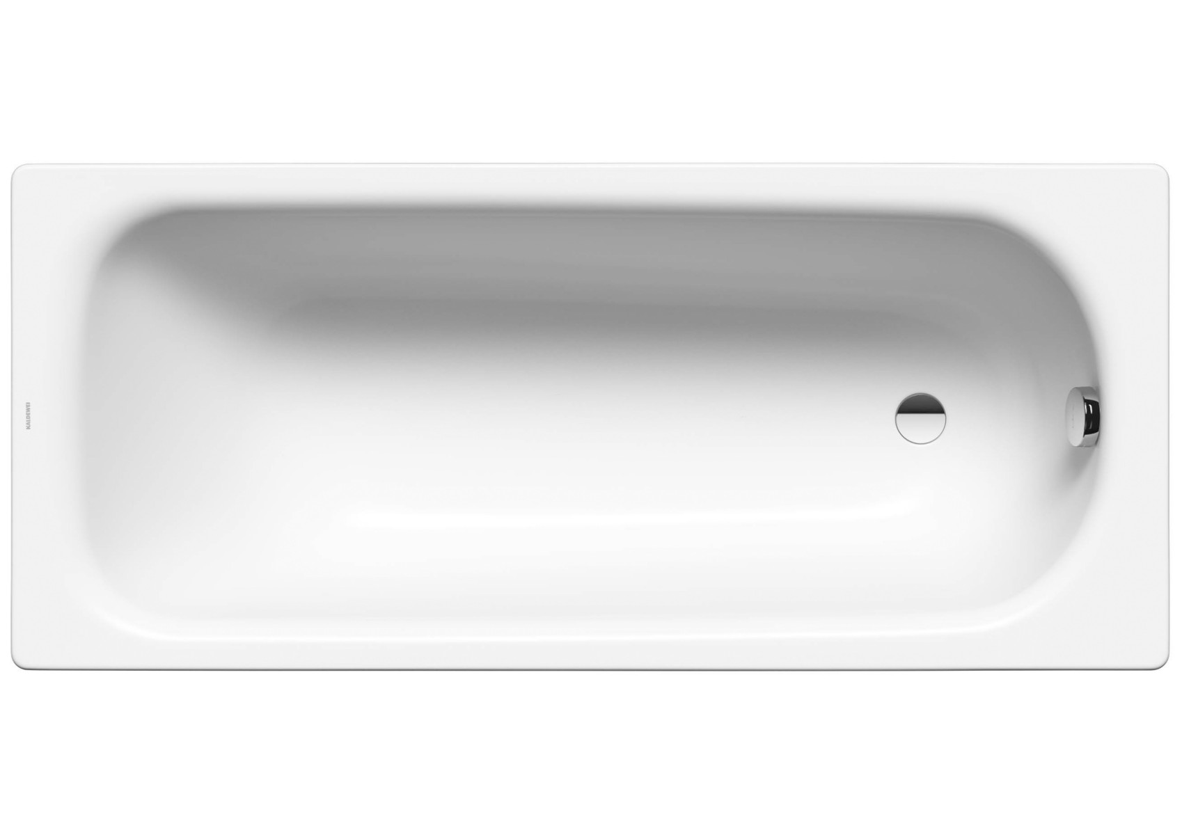 Kaldewei Saniform Plus 1700 x 750mm Bath - White - No Tap Hole (excl. feet)