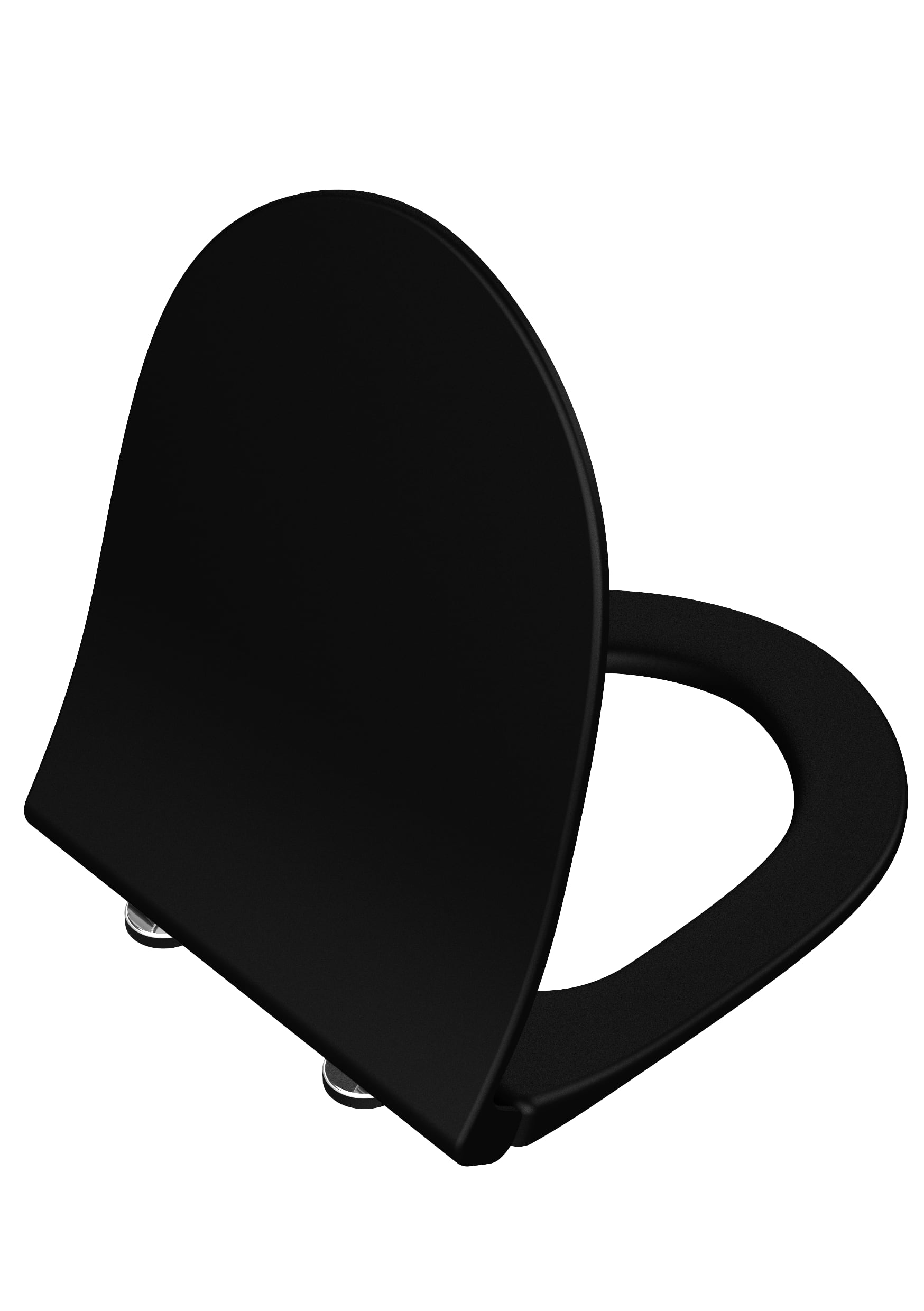 Sento Soft-closing Slim WC Seat - Matt Black