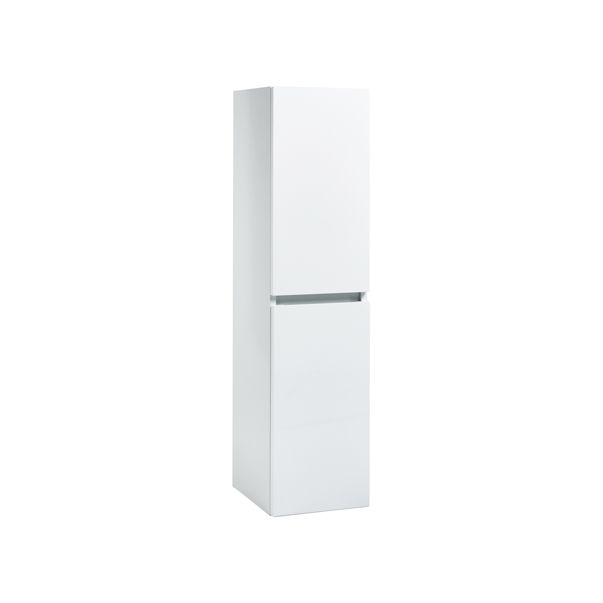 Fondor 1200 Tall Boy Cabinet - Gloss White