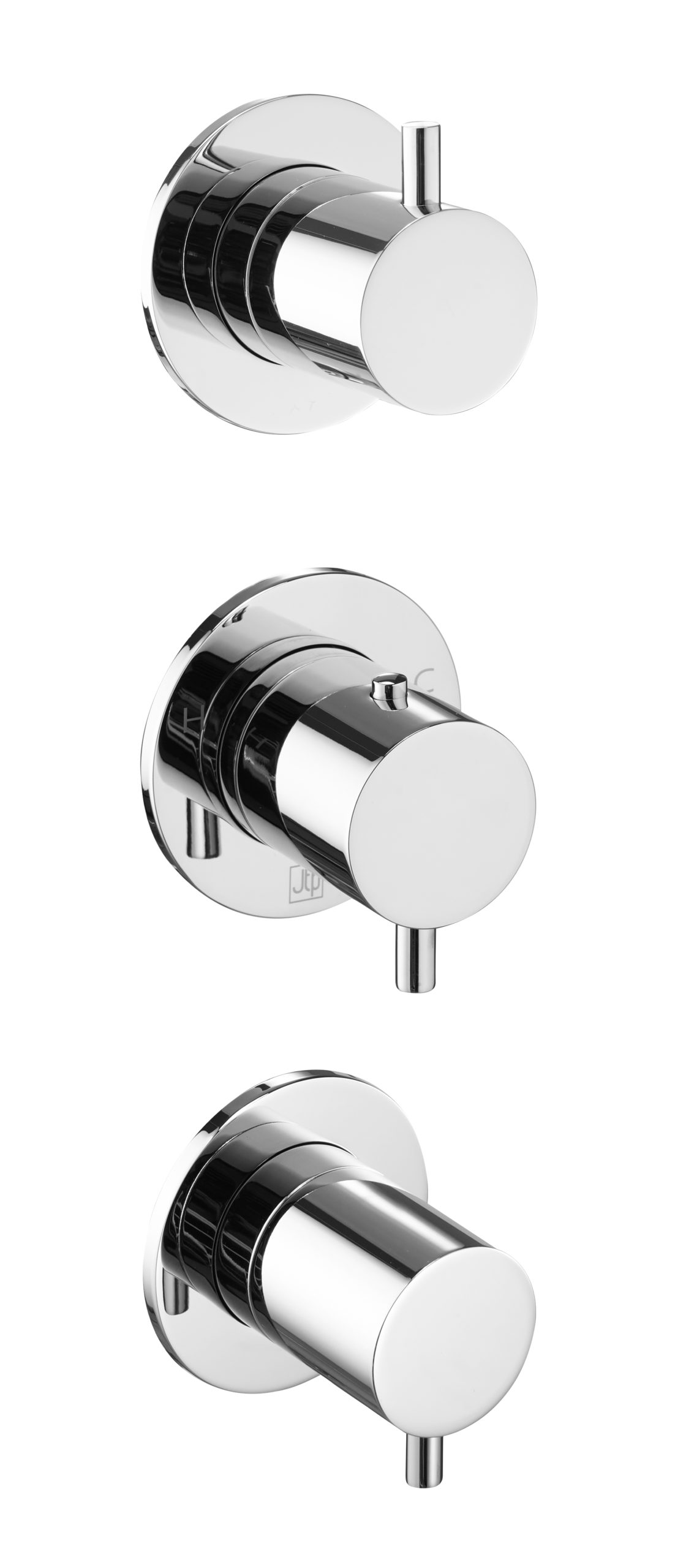 JTP - Modular Thermostatic Concealed 3 Outlet Shower Valve