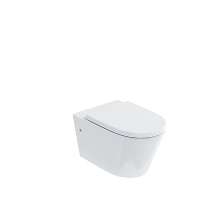 Sphere Rimless Wall Hung WC including seat