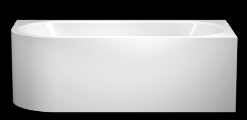 MEISTERSTÜCK CENTRO DUO 1 LEFT ALPINE WHITE 1700x750x485