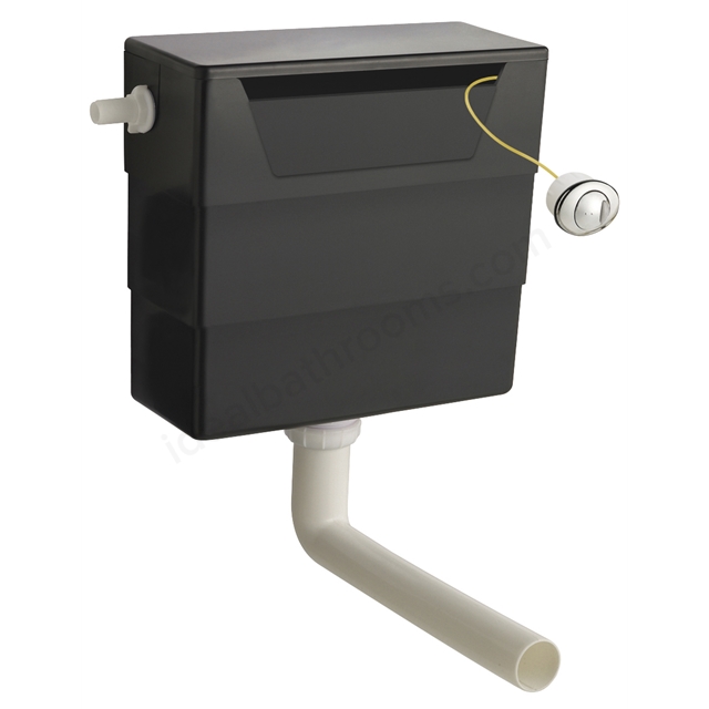 Concealed Cistern & Push Button Dual Flush