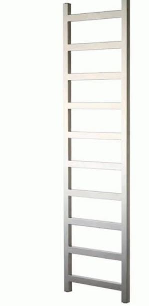 Radox Eros 1750mm x 500mm Heated Towel Rail in Stainless Steel Output (BTU) 2227