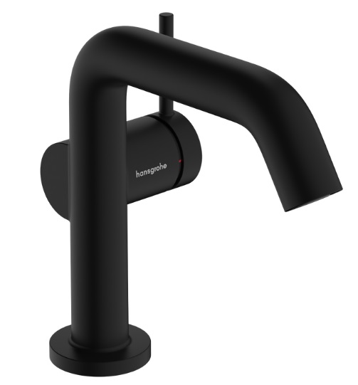 Tecturis S Single lever basin mixer 110 Fine CoolStart EcoSmart+ without waste set - Matt Black