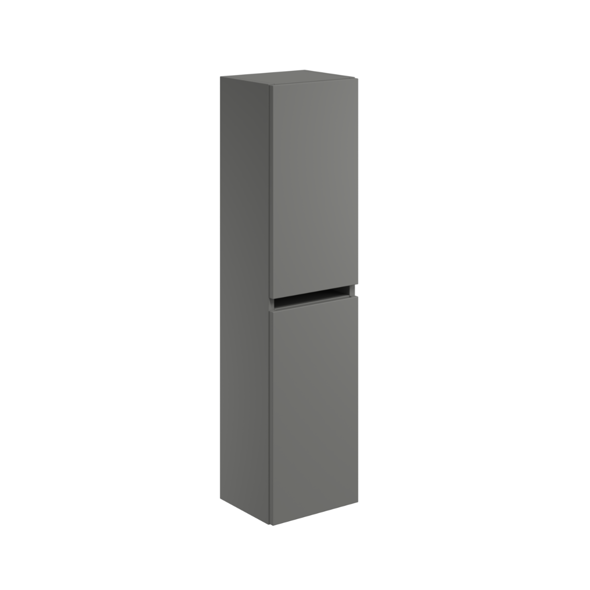 Corola Tall Boy Cabinet 1200 - Dust Grey