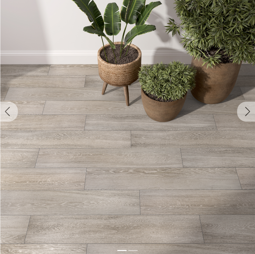 Aspen French Oak Wood Effect Rectified Matt Porcelain 197x1200mm- Price per m2