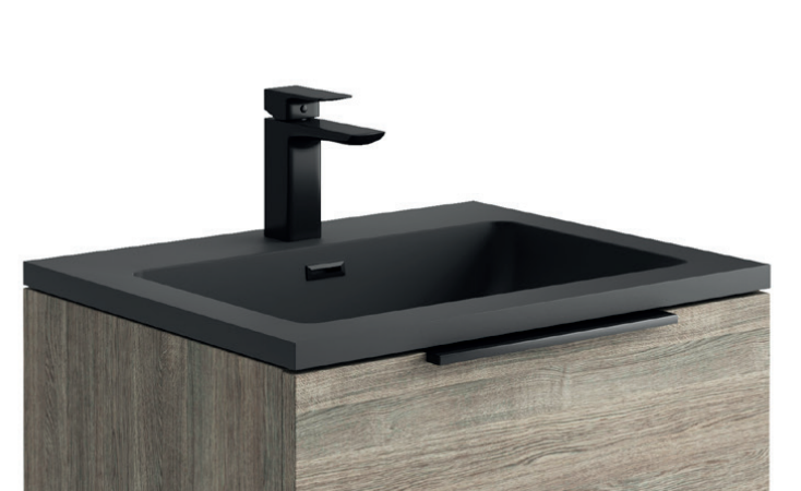 Basin 600 x 480mm - Matte Grey 