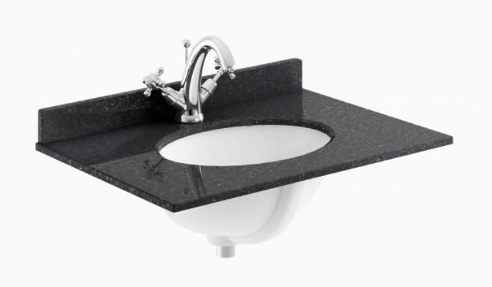 600MM Marble Single Bowl 1Tap Hole 