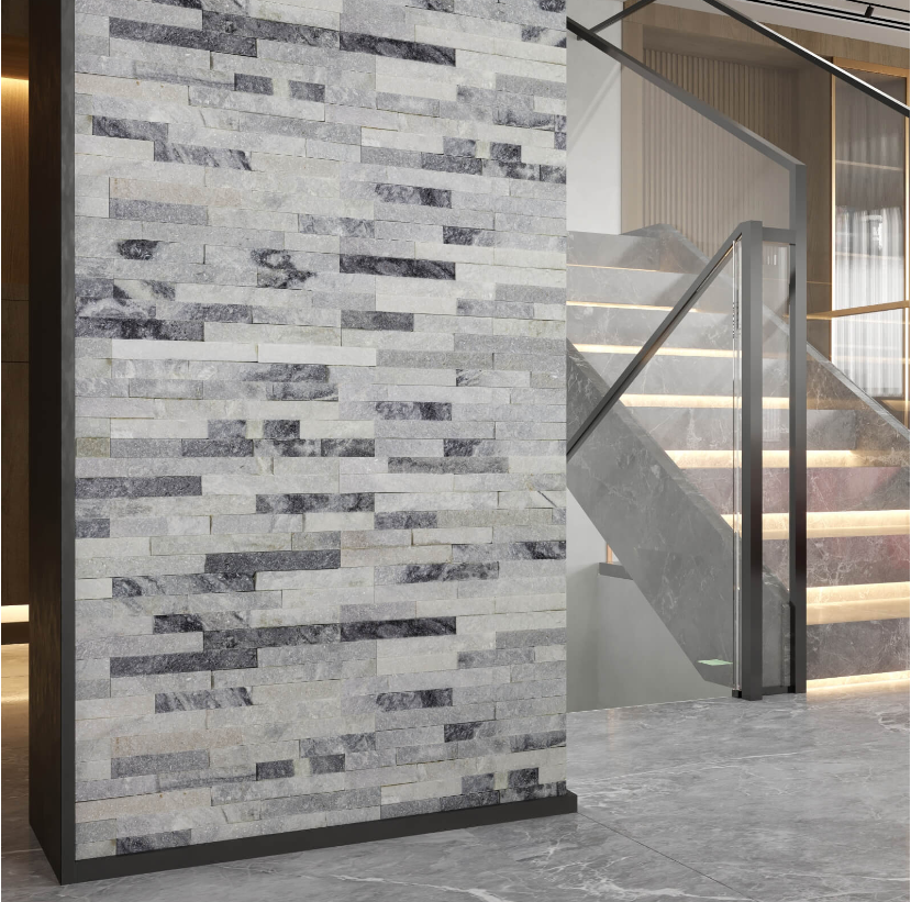 Glacier Grey Riven Cladding (Slate) 100x400 (100x350)mm- Price per m2