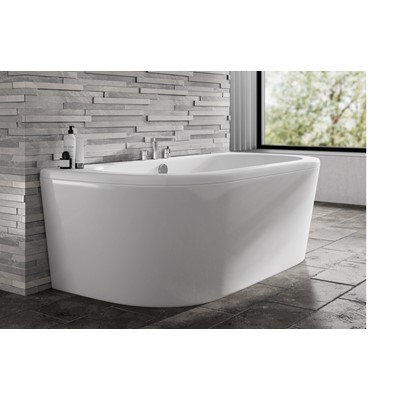 TROJANCAST D SHAPED BATH 1700X800MM