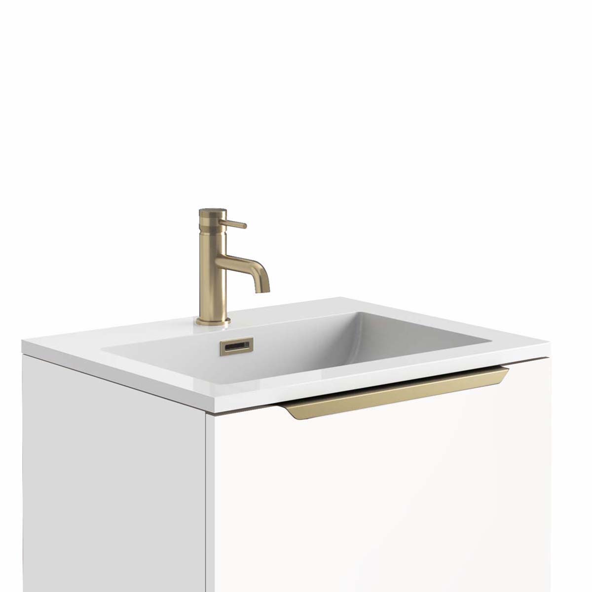 Carlon Handle Brushed Brass
