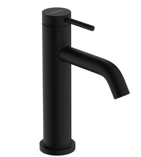 Tecturis S Single lever basin mixer 110 EcoSmart+ without waste set - Matt Black