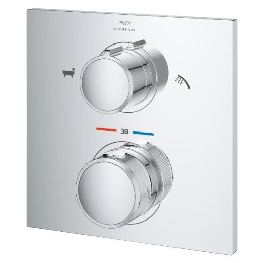  Allure Thermostat For Concealed Installation With 2-Way Diverter Hand Shower/Bath Filler