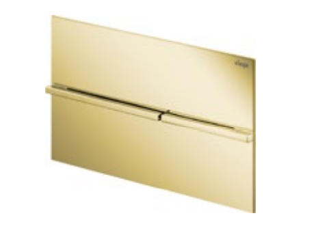VISIGN FOR MORE 204 ELECTRONIC PLATE-Gold-plated stainless steel