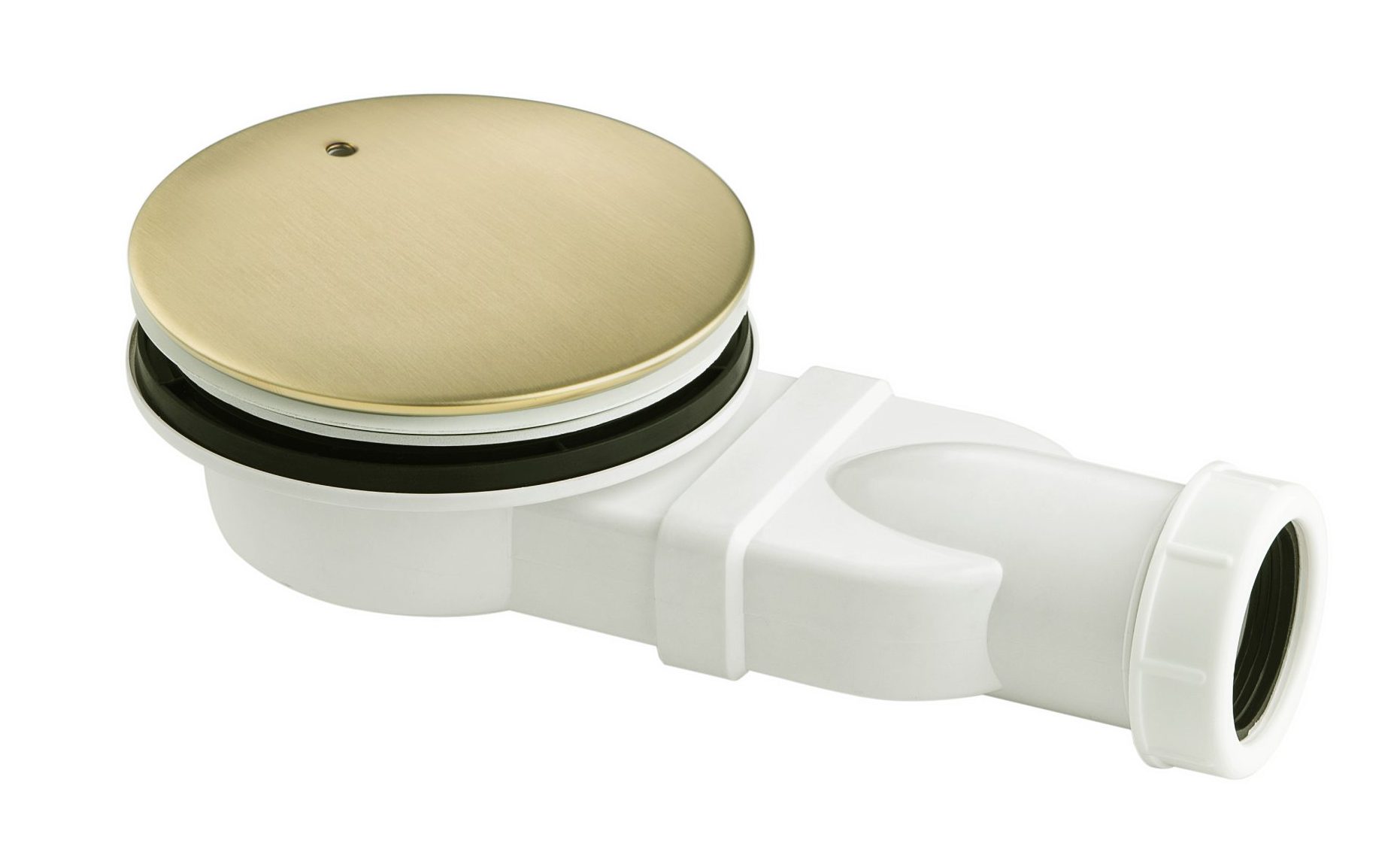 JTP - VOS Slim Shower Waste Brushed Brass