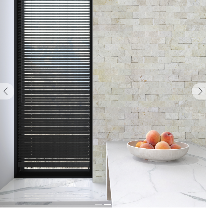 Crema Marfil Split Face (Marble) 48x100mm- Price per m2