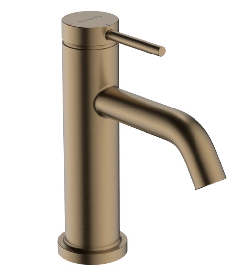 Tecturis S Single lever basin mixer 80 CoolStart EcoSmart+ without waste set - Brushed Bronze