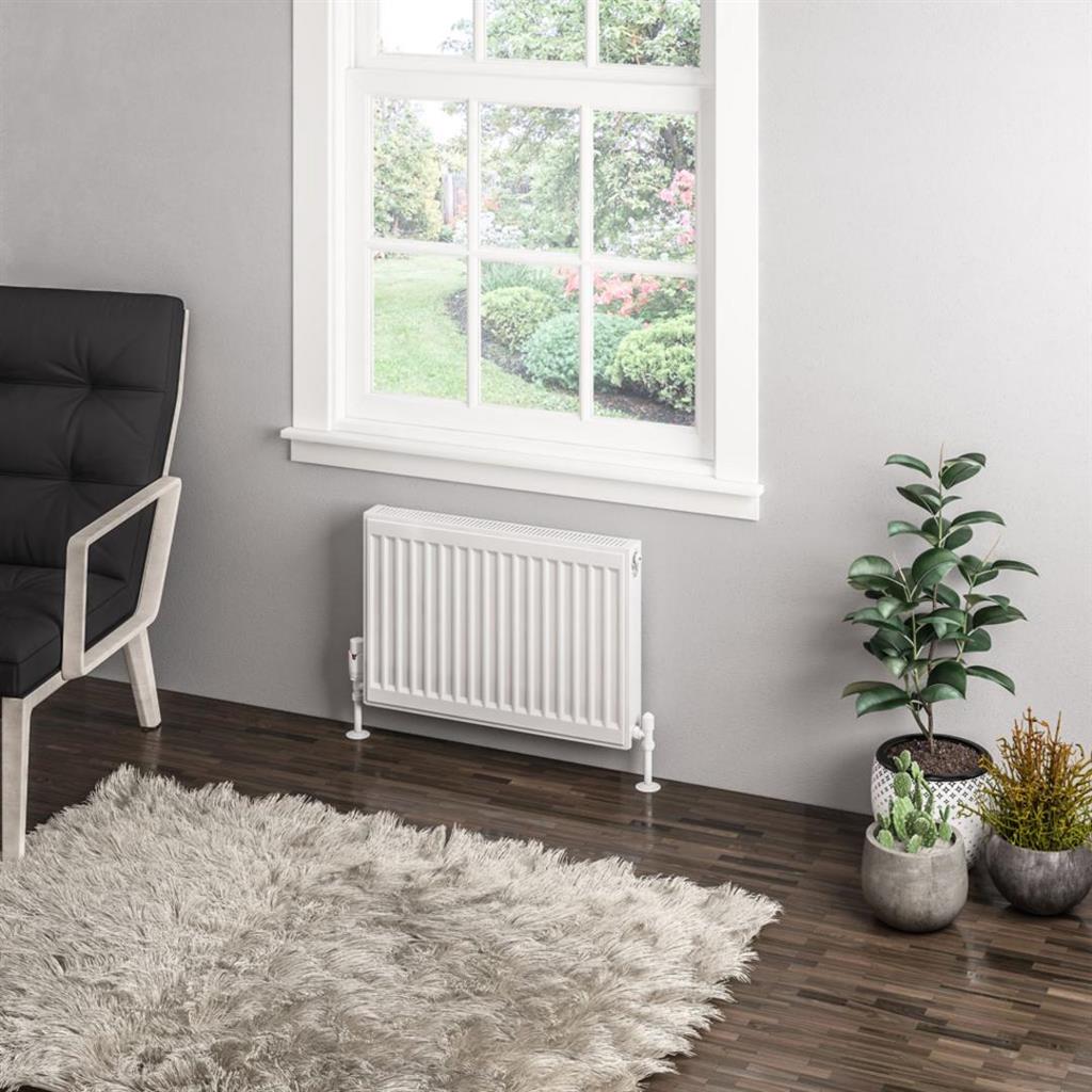 Type 11 Compact Panel Radiator 400 x 600 Gloss White