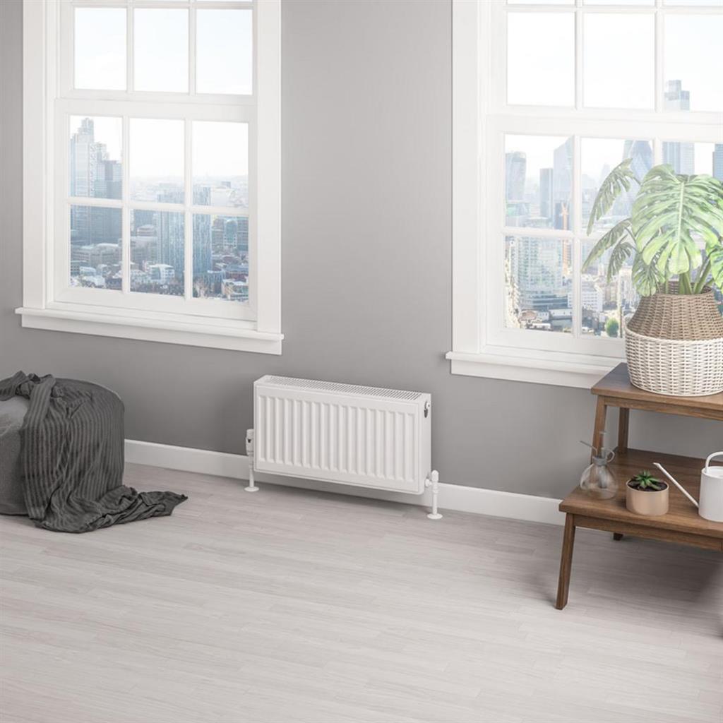 Type 22 Compact Panel Radiator 300 x 600 Gloss White