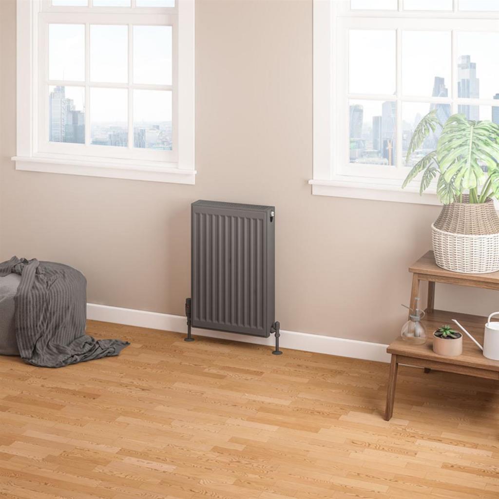 Type 22 Compact Panel Radiator 600 x 400 Matt Anthracite