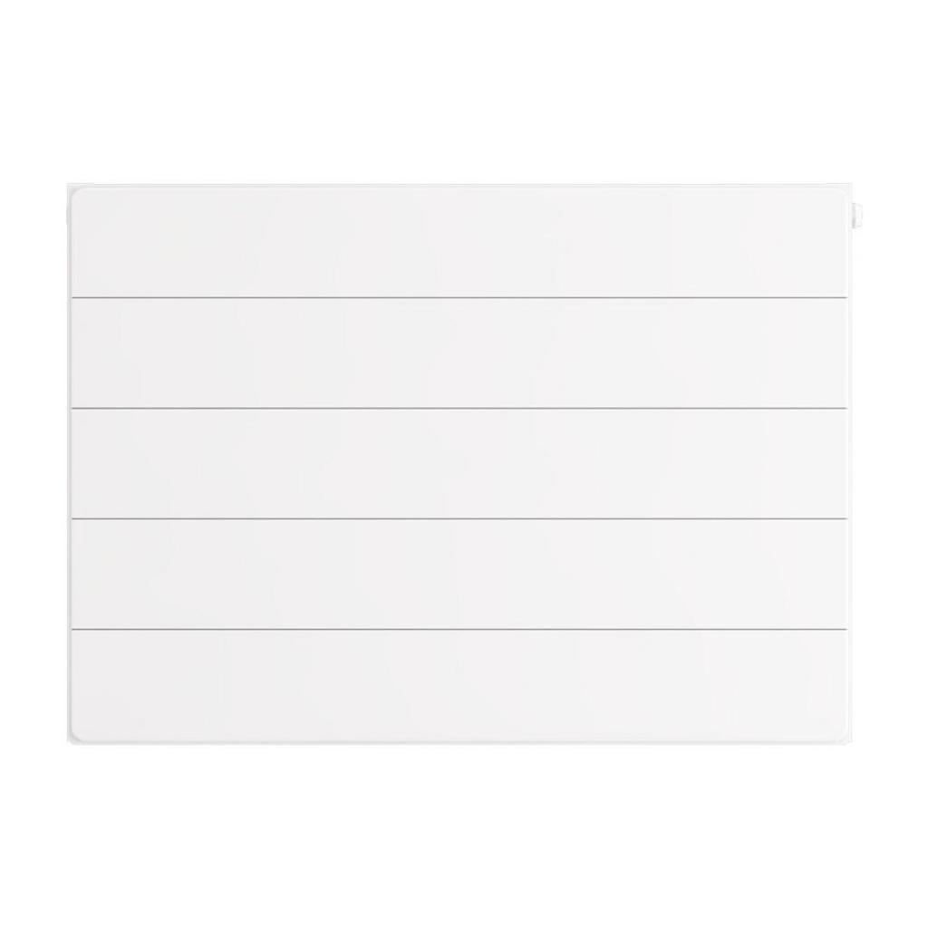 Flat Cover Plate with Lines 500 x 700 Gloss White
