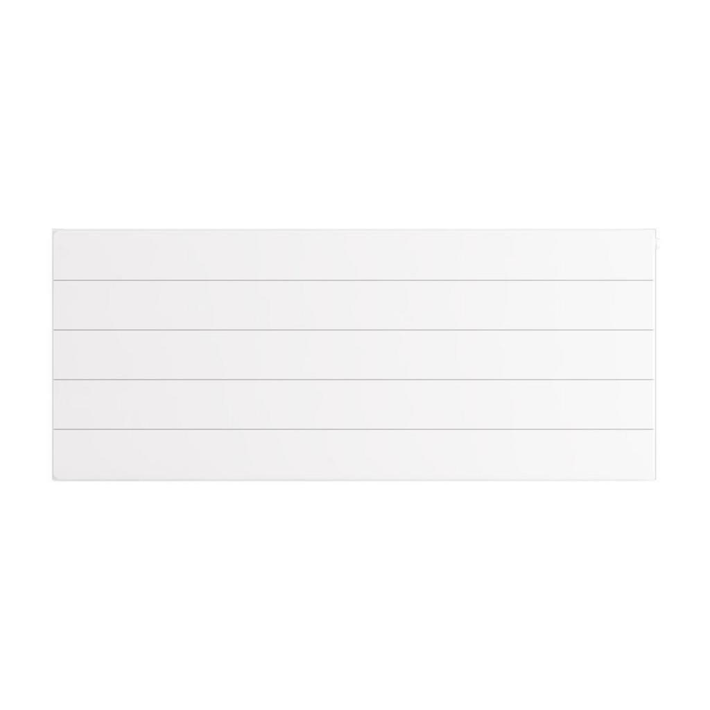 Flat Cover Plate with Lines 500 x 1200 Gloss White