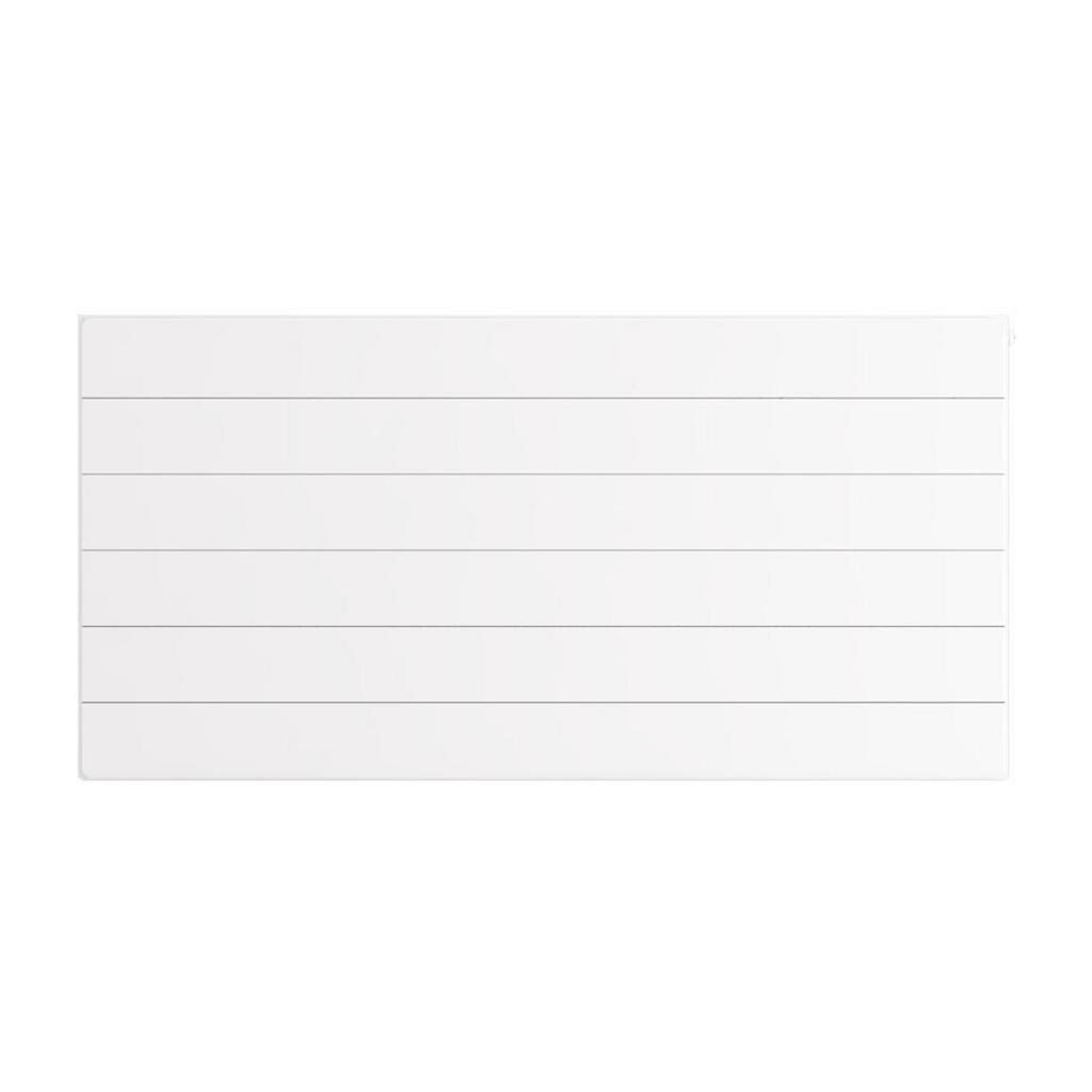 Flat Cover Plate with Lines 600 x 1200 Gloss White