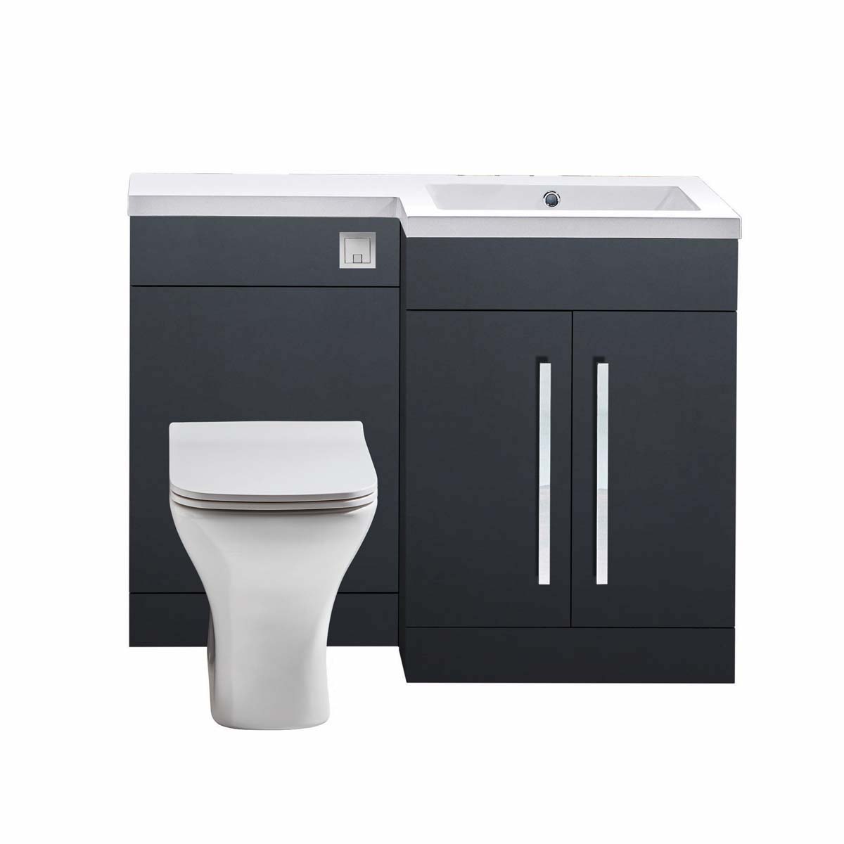 Lonavla 1100 WC Unit - Matte Grey