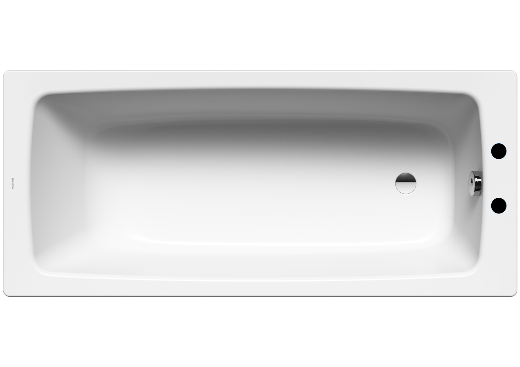 Kaldewei Cayono 1700 x 700mm 2 Tap Hole Bath (excl. feet)