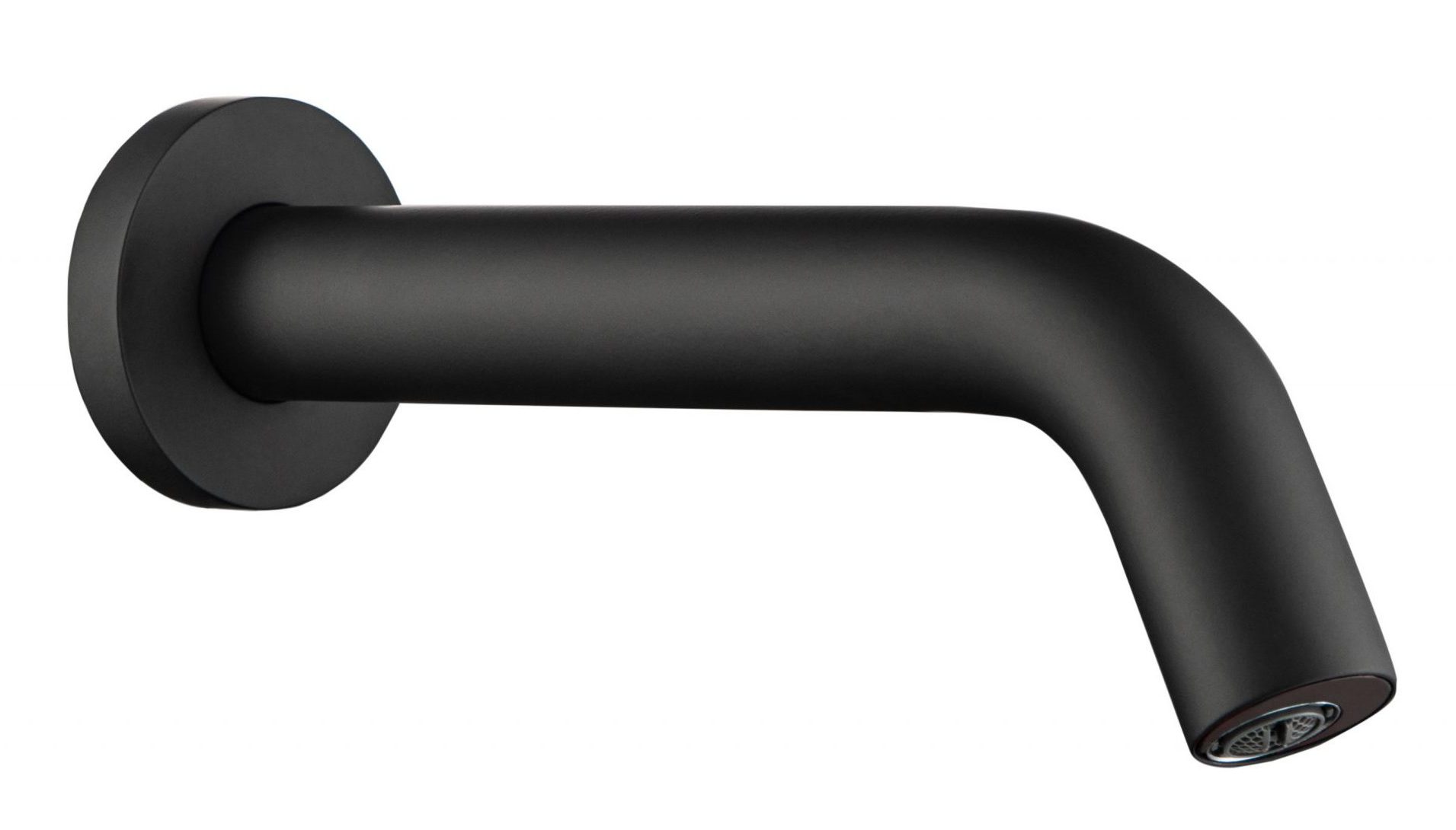 Sensor Wall Spout Matt Black