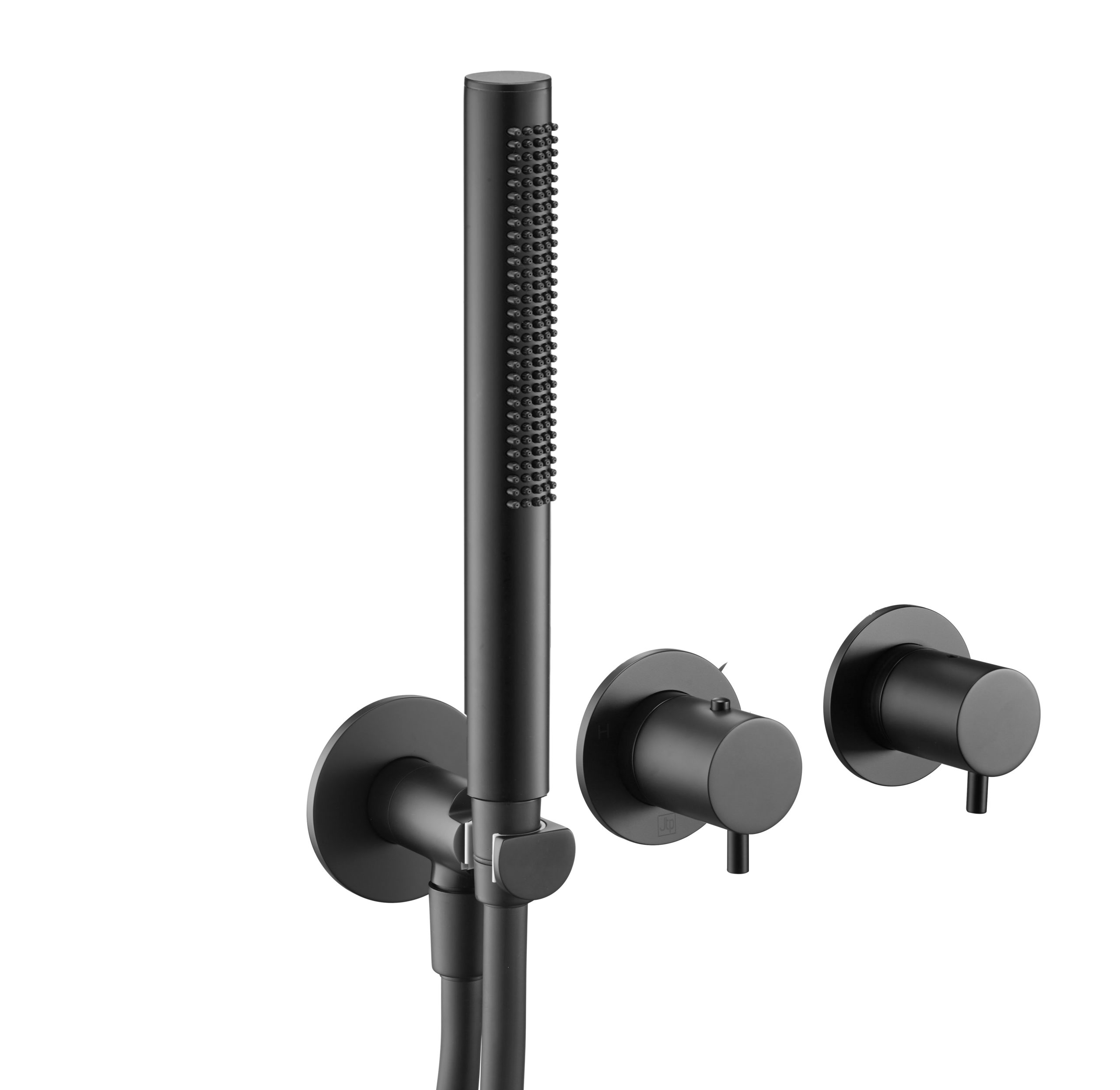 JTP - VOS Modular Thermostatic Concealed 2 Outlet Shower Valve, Handset