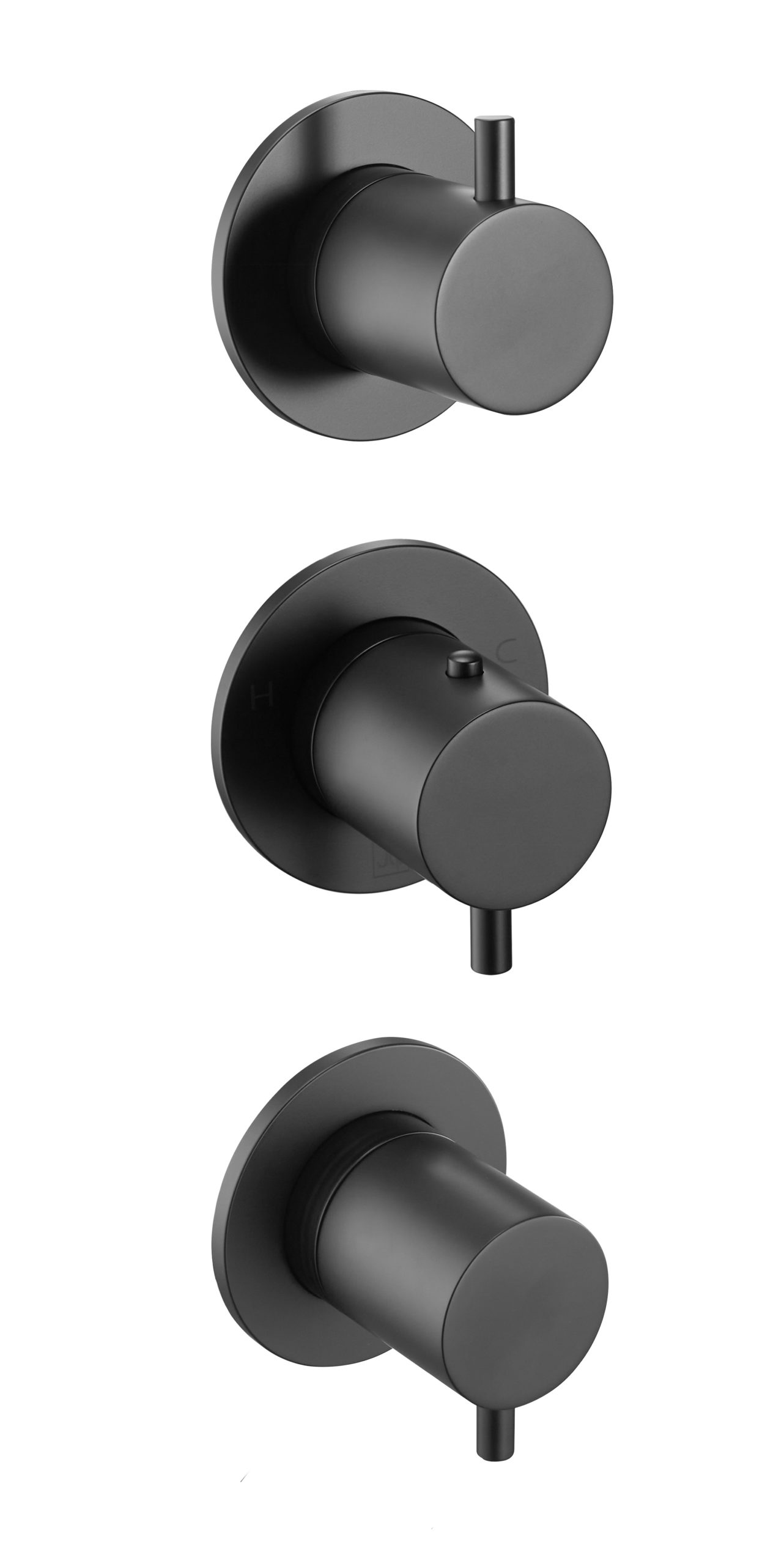 JTP - VOS Modular Thermostatic Concealed 2 Outlet Shower Valve