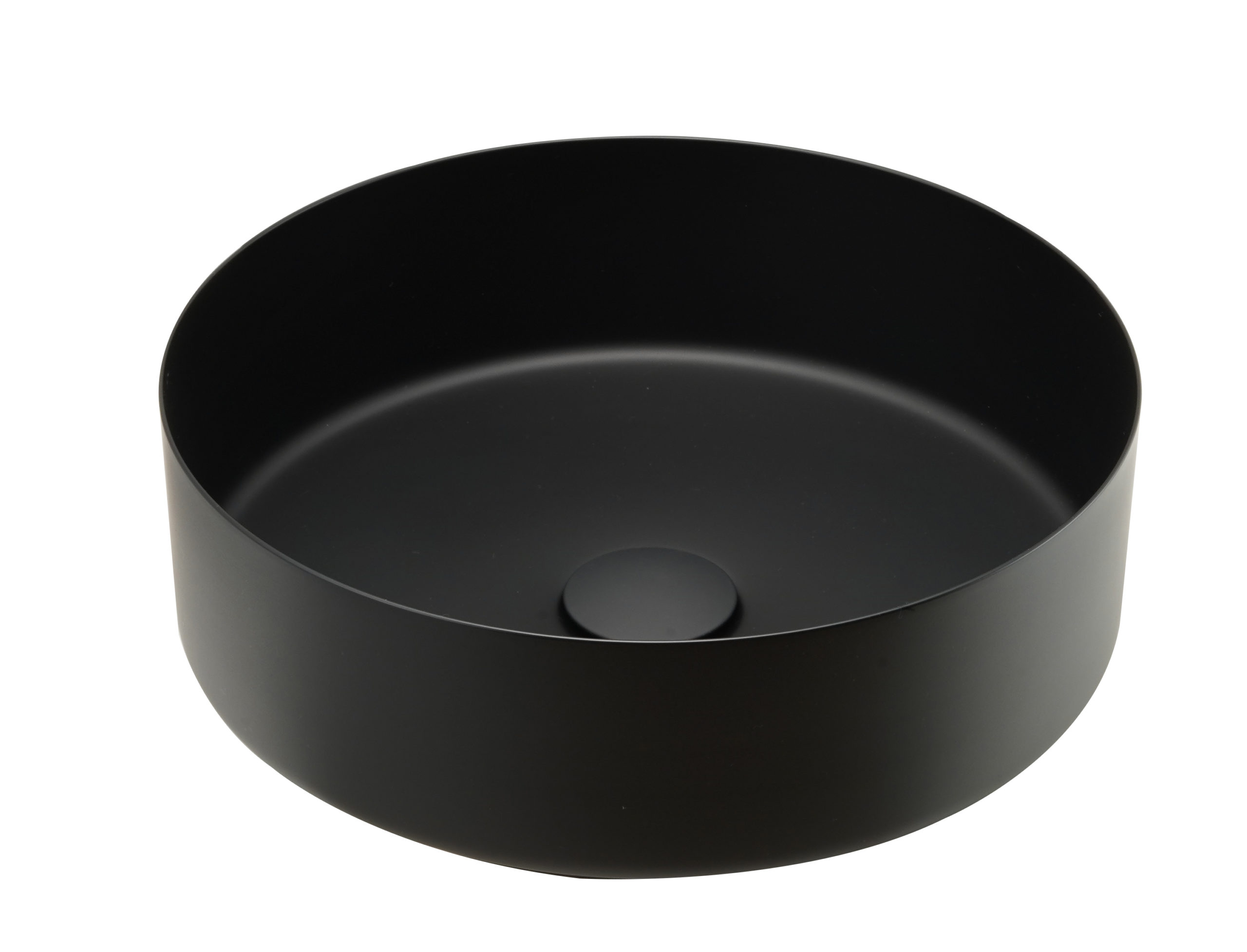 JTP - VOS Brushed Bronze Grade 316 Stainless Steel Counter Top Basin with unslotted click clack waste